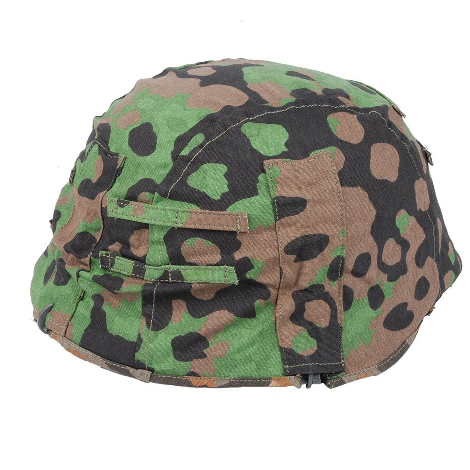 WWII WWII WW2 GERMAN PLANE TREE CAMO M35 REVERSIBLE HELMET COVER TACTICAL HELMET COVER