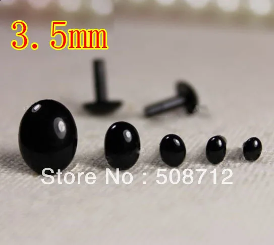 

Free shipping!!!!200pairs Oval Safety Toy or Doll Eyes or Noses With Washers