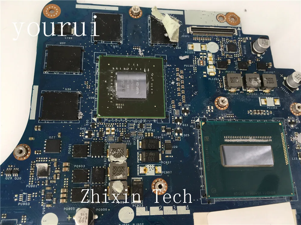 yourui For Lenovo Ideapad Y50-70 Laptop Motherboard with i7-4720HQ CPU ZIVY2 Test all Functions  100%