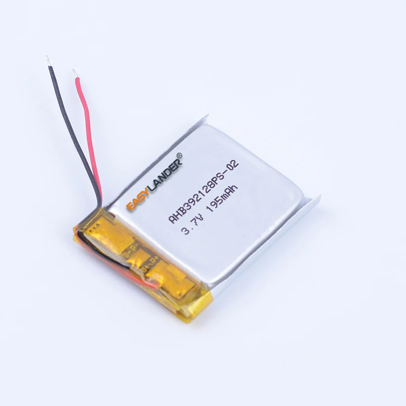 392128 3.7V 195mAh Rechargeable Lithium Li-ion Polymer Battery for JAB Logitech Wireless Headset AHB392128PS-02