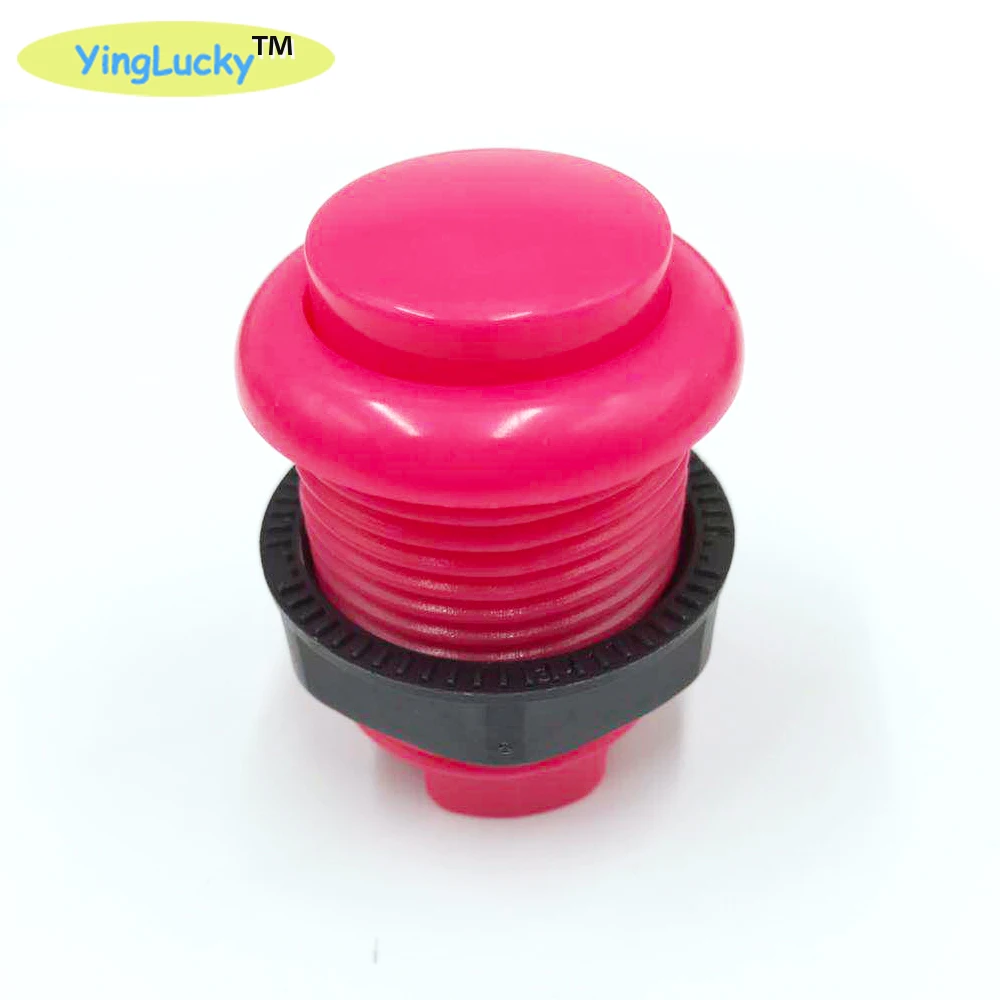 Yinglucky-مفتاح زر ضغط لآلة لعبة الآركيد ، 28 مللي متر ، جودة عالية