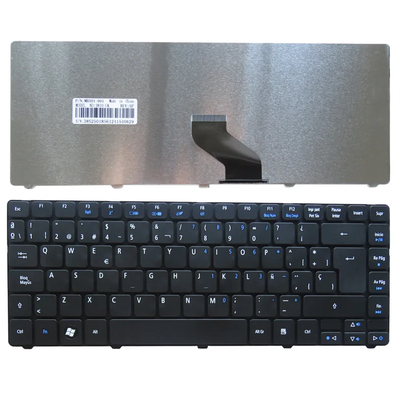 

Spanish Laptop keyboard for Acer Aspire 4743G 4349 4352 4560 4560G 4750 4750G 4750Z 4739 4752 4752G 4752Z 4752ZG SP