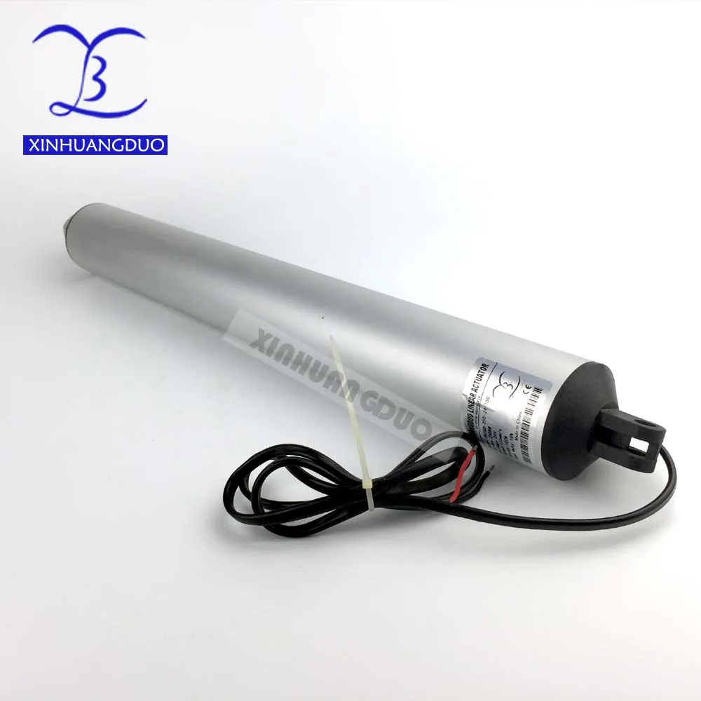 300 مللي متر السكتة الدماغية DC12V/24V/ 230 مللي متر/ثانية سرعة ، 50N-200N محوري القلم نوع الكهربائية مضرب ، خطي المحرك الكهربائي ، مضرب كهربائي