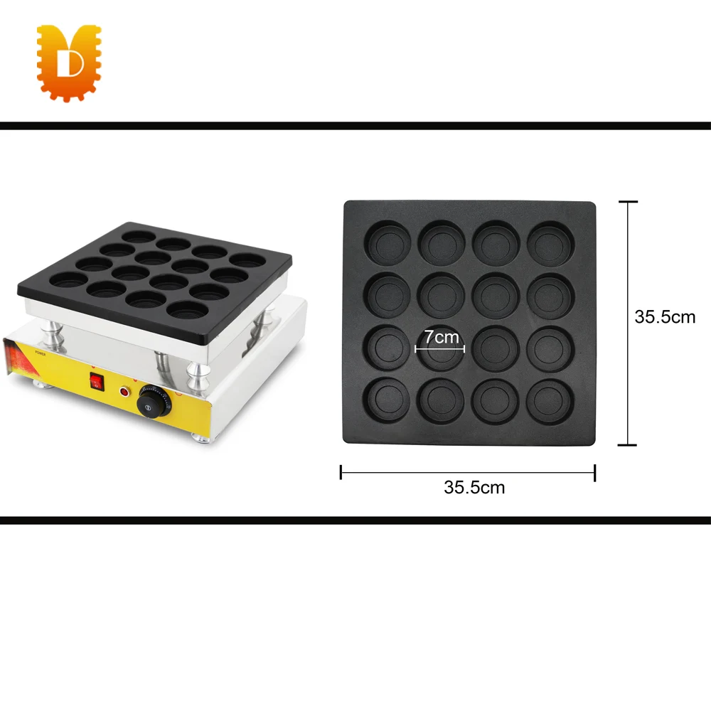 hot mini ice cream waffle cake machine maker for home or restaurant