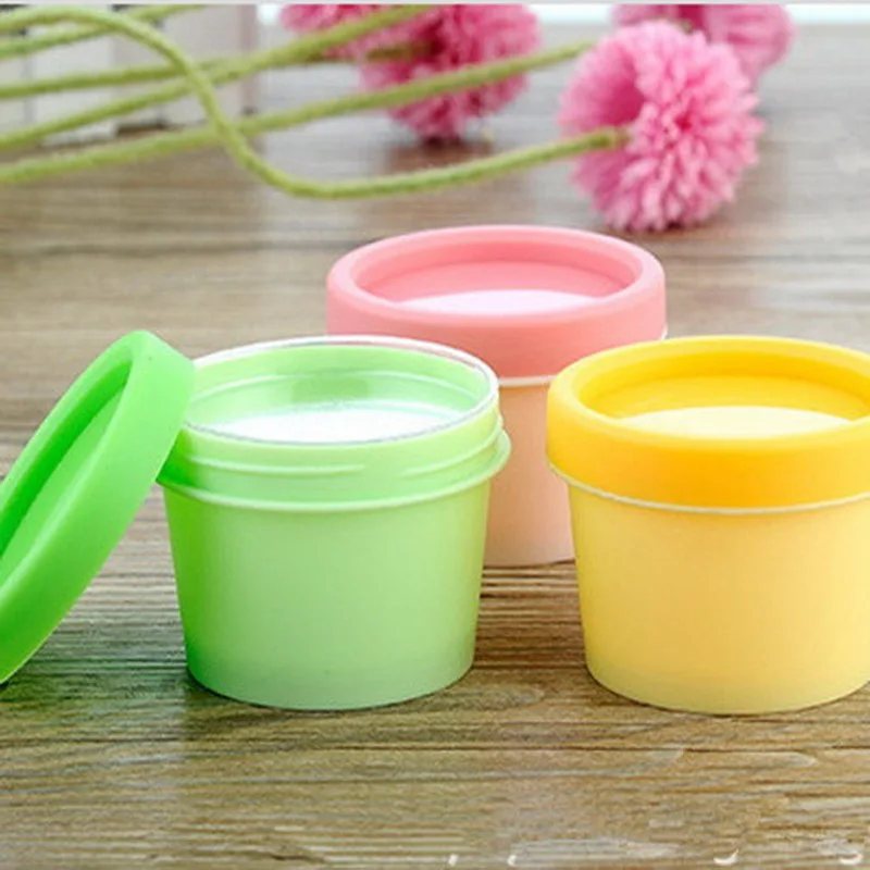 

30PCS 50ml 100ml gram Empty Plastic Jar With Lid Cosmetic Packaging Makeup Bottle Pot Facial Mask Jar Hand Cream Containers Box