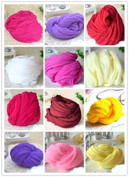5pcs 36 kleuren Zijden Bloemen Voor Home Decoratie DIY Nylon Kous Voor Bloem Maken Nylon Materiaal Bloemen Voor Bruiloft decor