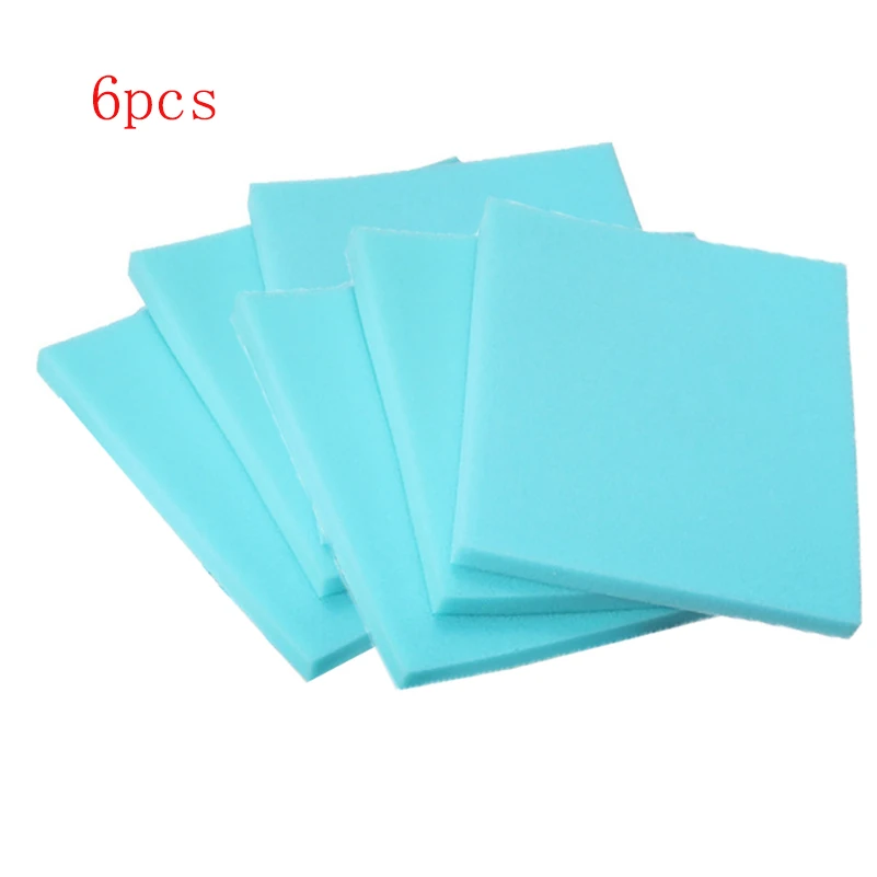 6 Cái/lốc Xốp Lọc HEPA Lọc Cotton Thay Thế Cho Philips FC8470 FC8471 FC8632 FC8630 FC8634 FC8645 FC9520 FC9521