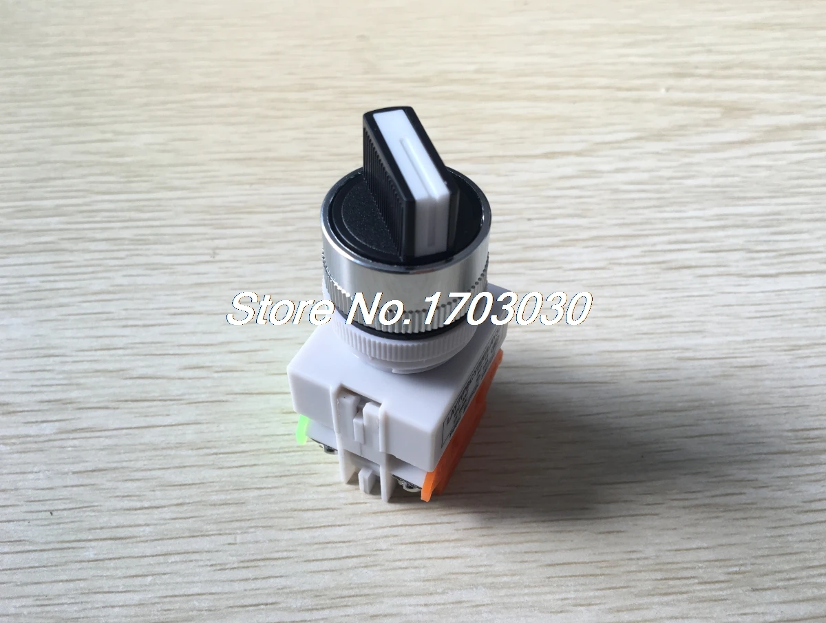 Двухпозиционный поворотный переключатель LAY37 AC 600 в 10A 1 NO N/O 1 NC N/C