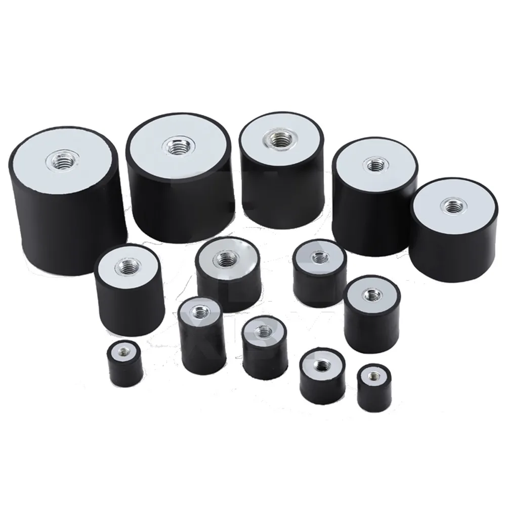 Äußere Durchmesser 10/15/20/25/30mm M4 M5 M6 M8 Doppel Weibliche Gewinde Gummi stoßdämpfer Crash Pad Dämpfer – Detail 2