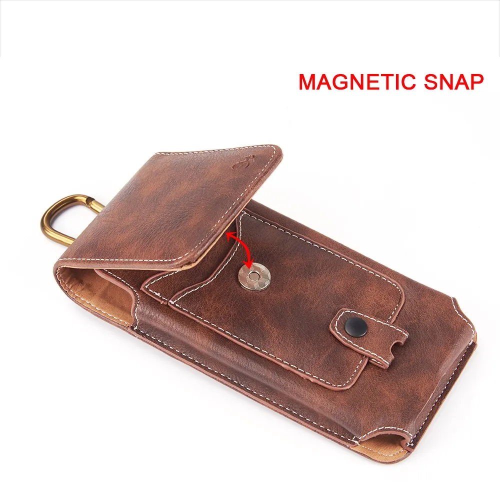 Belt Clip Phone Pouch Case Universal Mobile Phone Holster Waist for xiaomi redmi note 4 4x 5 5a 6 redmi 5 plus 6a mi8 mi9 cover