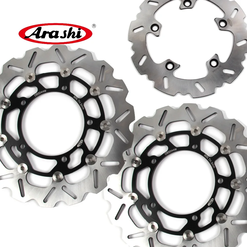 

ARASHI Fit SUZUKI GSX650F Front Rear Brake Rotors Brake Disc GSX 650 F 2012 2011 2010 2009 2008 GSX650F ABS 2008-2014 2013 2012