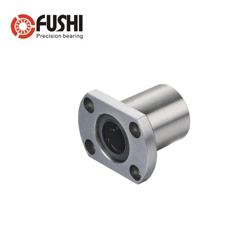 LMH08UU Two Side Cut Linear Bearing 8*15*24 mm ( 2 Pcs )  LMH 08UU LMH8UU Oval Flange Mounted Linear Bearing LMH08 UU