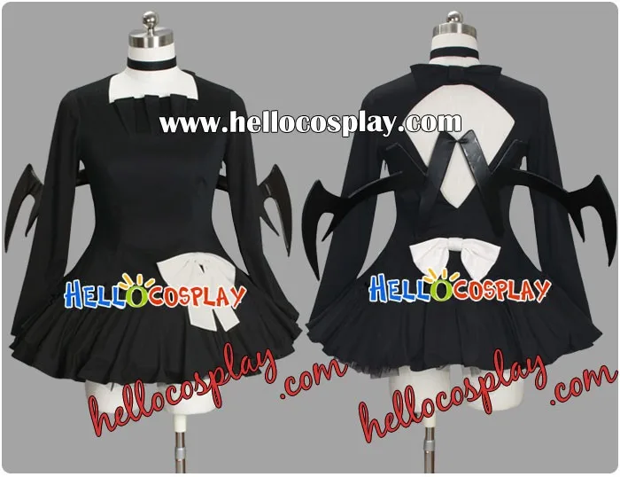 

Black Rock Shooter Cosplay Dead Master Dress H008