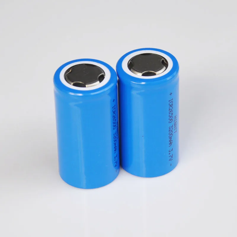 2-5PCS 3.7V 26500 lithium ion rechargeable battery icr26500 li-ion cell baterias 3200MAH for flashlight electric razor shaver