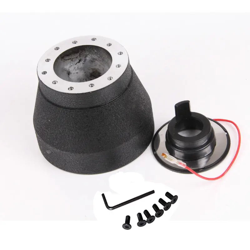 17.5mm Diameter Black Racing Steering Wheel Hub steering-wheel Adapter Boss Kit for BMW 3 Series 82 83 84 85 86 87 88 89 90 91