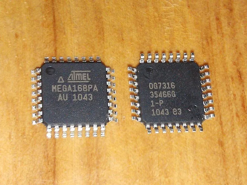 

20PCS/LOT ATMEL ATMEGA168PA MEGA168 MCU AVR 16KB FLASH 20MHZ 32TQFP (ATMEGA168PA-AU )