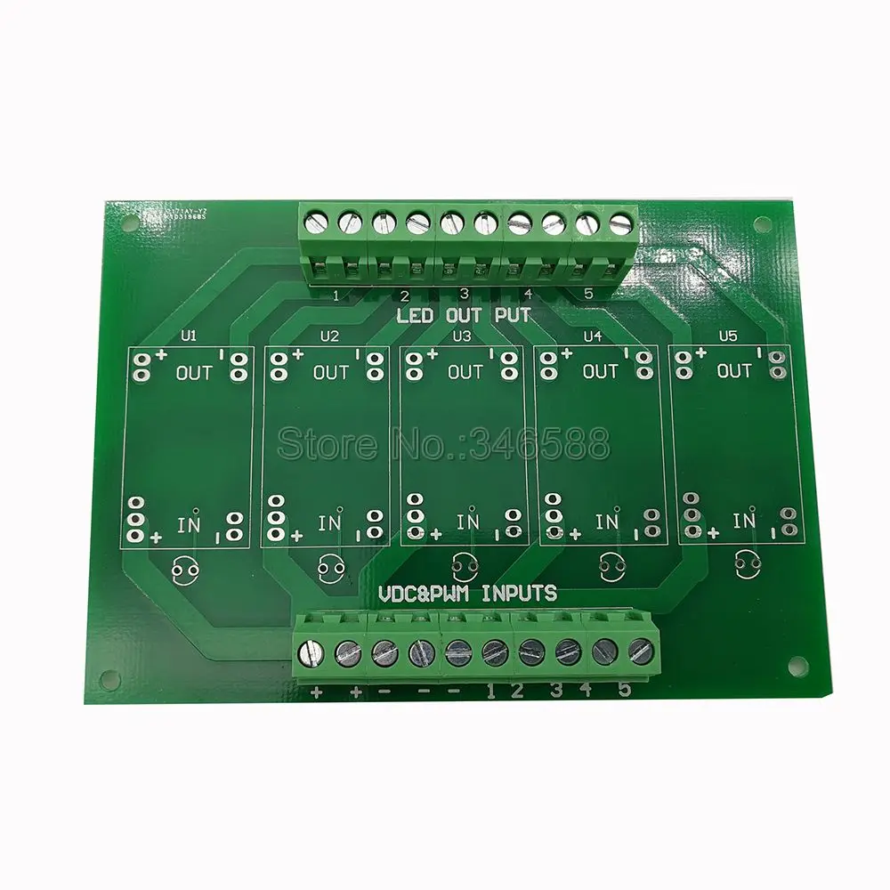 5 Channel Meanwell LDD-700H LDD-500H LDD-1000H LDD-350H LDD-600H LED Driver LDD Circuit PCB Board LDD Dimmer Controller