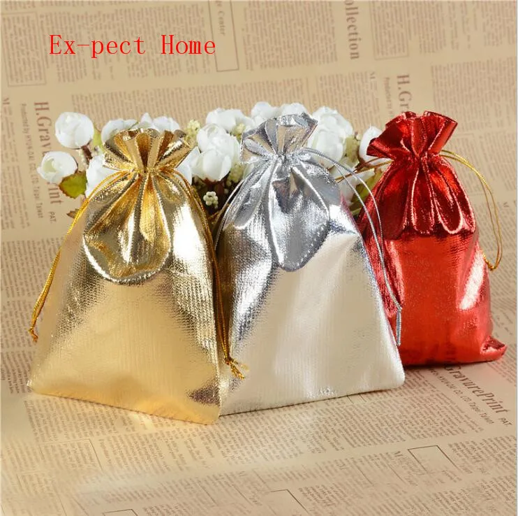 

1000PCS Cloth 7x9 Organza Bags Wedding Decoration Favour Gifts Shinning Candy Packaging Pouche