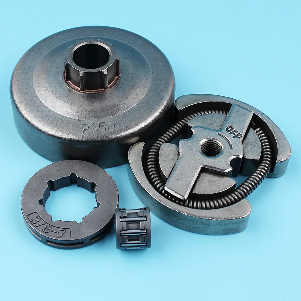 3/8 "-7 T Clutch Drum Sprocket Rim Bearing Kit untuk Husqvarna 235 235E 236 240 240E Jonsered 2035 2036 2040 Gergaji Spare Part