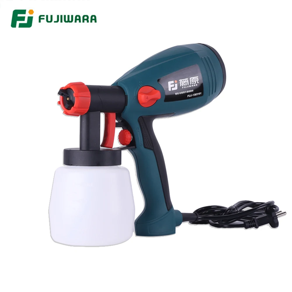 

FUJIWARA 400W Electric Airless Spray Lacquer Gun Paint Spray Gun Paint Painting Tools High Atomization 1.8mm/2.5mm