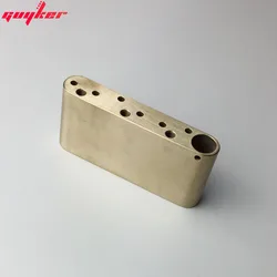 1 Piece Guitar Bridge Brass Block For Electric Guitar Tremolo System Bridge For Wilkinson WV6/ WVP/ WVP6 Guitar Bridge