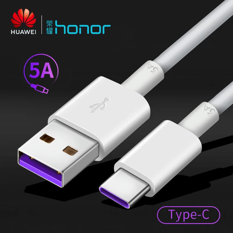 Original Huawei USB cable fast charging phone 5A Type-C high speed data cables for samsung Huawei Mate 20 P20 P30 Pro Honor AP71