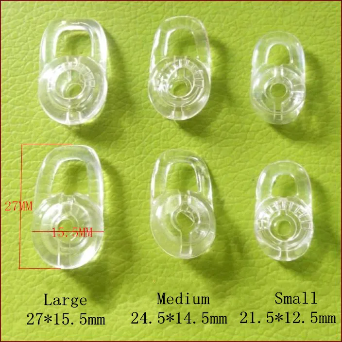 6pcs replacement silicone earbuds eartips for 925 975 bluetooth headset free shipping