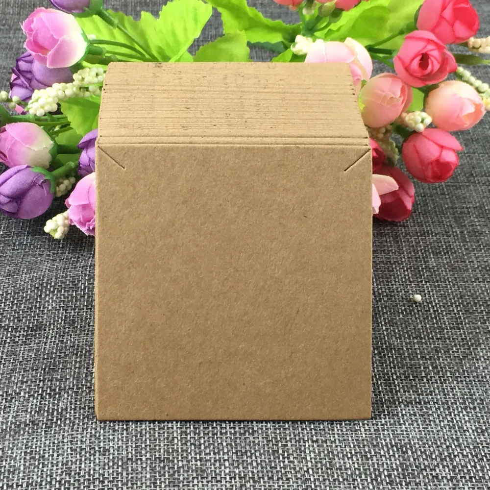 

200PCS/Lot Kraft Pendent Cards Blank brown Jewelry Card paper Necklace cards Pendant Cards Custom Logo need add Cost Extra