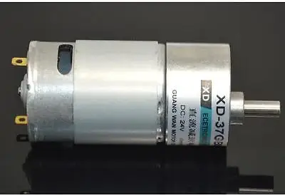 

XD-37GB555 DC 24V 50RPM магнитный цилиндр с высоким крутящим моментом Электрический мотор-редуктор постоянного тока