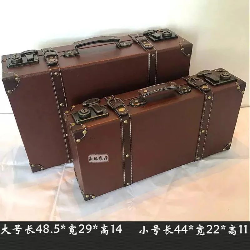 Bolsa Spinner de couro PU para homens e mulheres, mala de bagagem de cabine vintage, bolsa de viagem retrô, nova marca