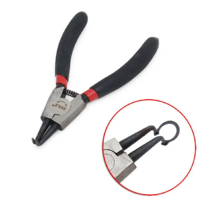 5 "Nội Bộ Uốn Cong Giữ Lại Vòng Kẹp Chữ C Circlip Loại Bỏ Cài Đặt Kìm X360 RC Xe Máy Bay Trực Thăng Thuyền