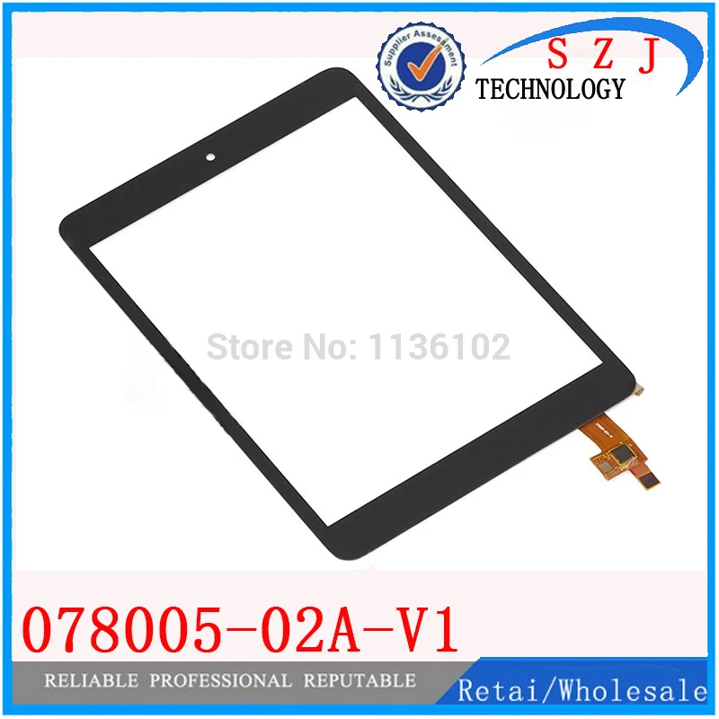 New 7.85" inch Tablet pc 078005-02A-V1 Touch Screen Panel Digitizer Glass Sensor Replacement Free Shipping