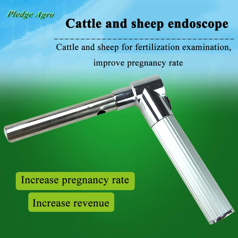 Endoscope Sheep Cattle Veterinary Instruments Artificial Insemination Examine Portable Tools Farming Veterinaria Farm Animals