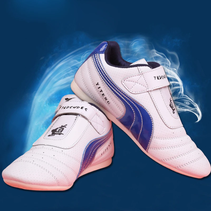 Leather Sneaker Quality Taekwondo Shoes Children Adult High Grade sports Road Shoes Training Road Shoes Woman sneakers