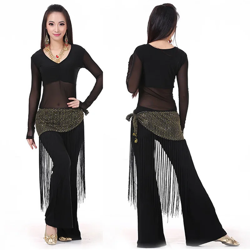 Belly Dance Costume 3 Piece(Top+Waist Towel+Pants) Belly Dancing Clothes Bellydance 10 Colors Clothing For Dance Indian Dresses