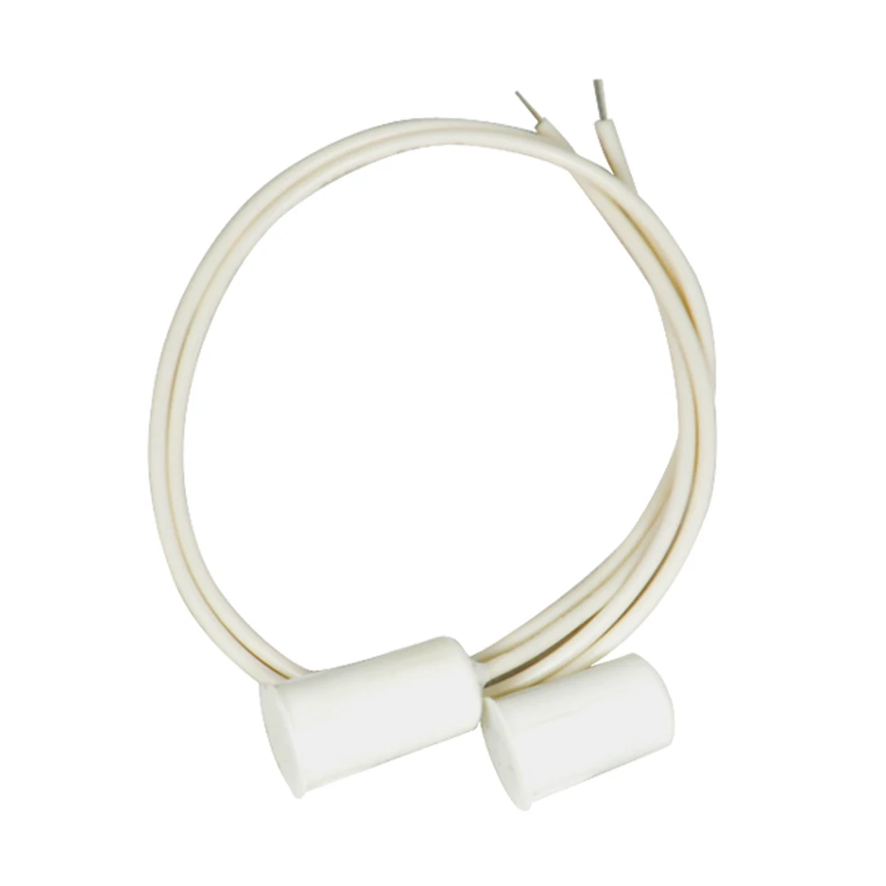 40Pcs/Bag Security Home Door Open Alarm Wired Magnetic Door Sensor Reed Switch Position Holder NC Signal Window Magnet Detector