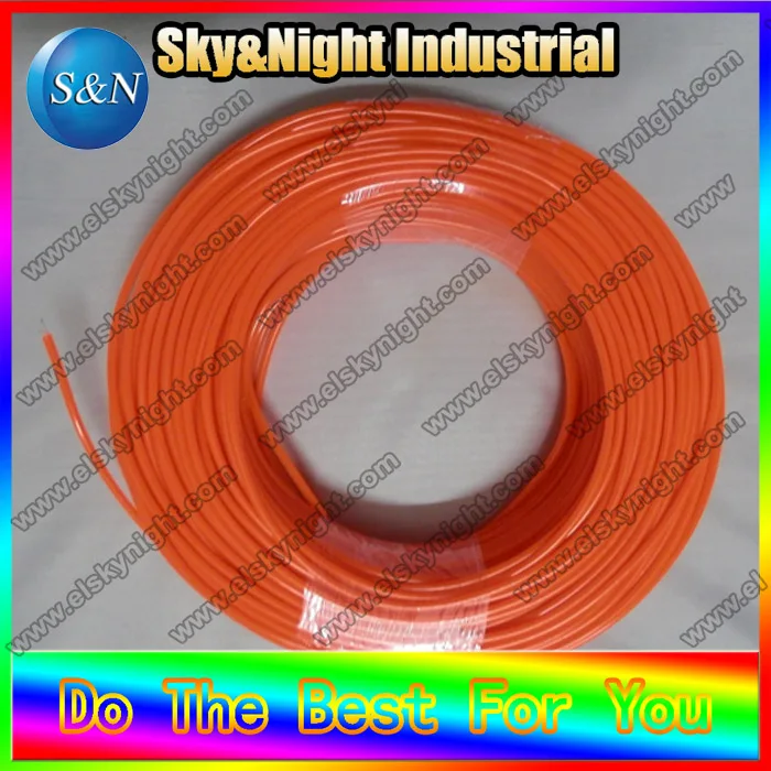 3.2MM-ice blue-100Meter el flexible neon lights decorative colorful lights+free shipping (no driver)