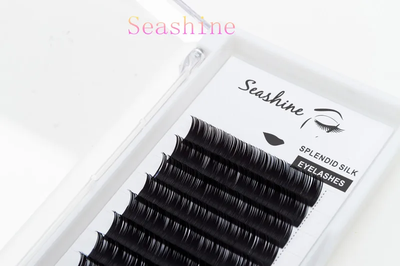 Hand Made Seashine Individual Lashes Factory Hand Made Soft And Comfortable Classic Lahses Eyelash Extension Free Shipping