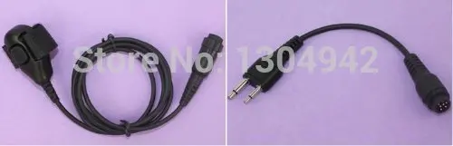 Военная Тактическая гарнитура с микрофоном/гарнитура с большим пальцем PTT для Icom Radio 2-pin 122-952