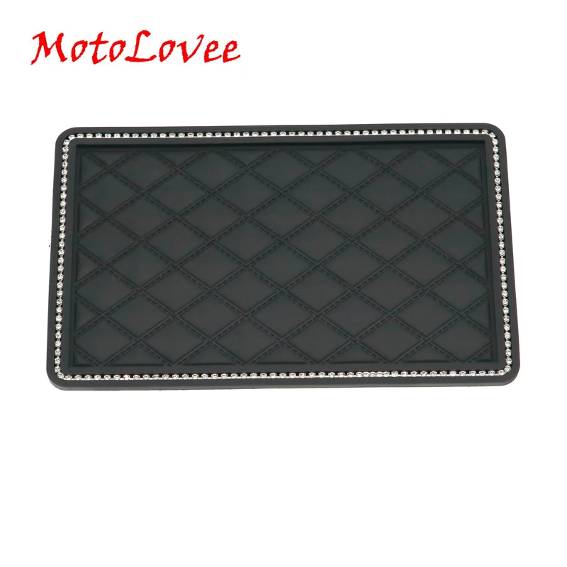 MotoLovee Car Ornament Decoration Dashboard Sticky Pad Non-Slip Cushion Auto Anti Slip Mat