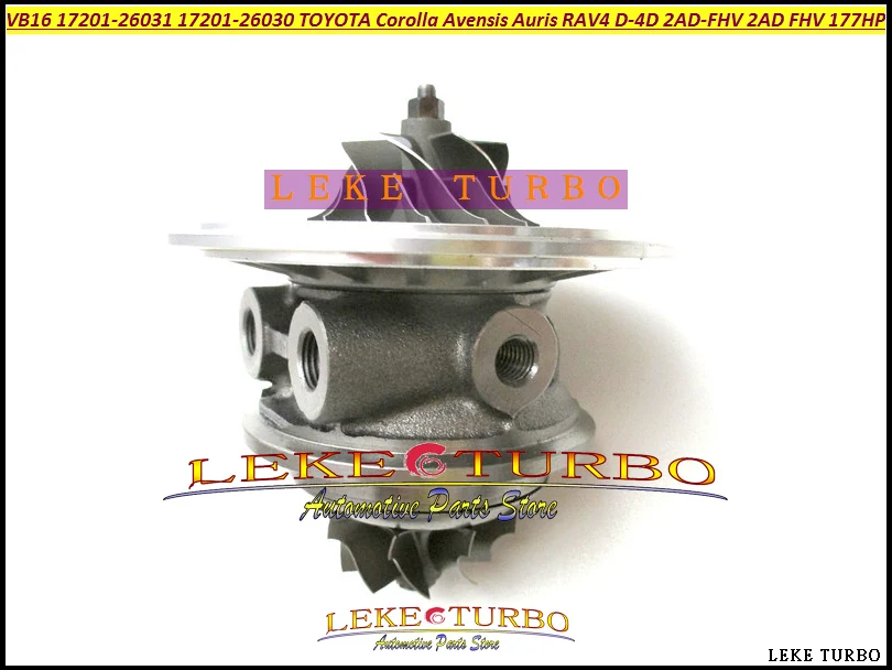 Turbo CHRA Core RHF5V VB16 17201-26031 1720126031 17201 26031 17201 26030 For TOYOTA Corolla Auris RAV4 Verso D-CAT D-4D 2AD FHV