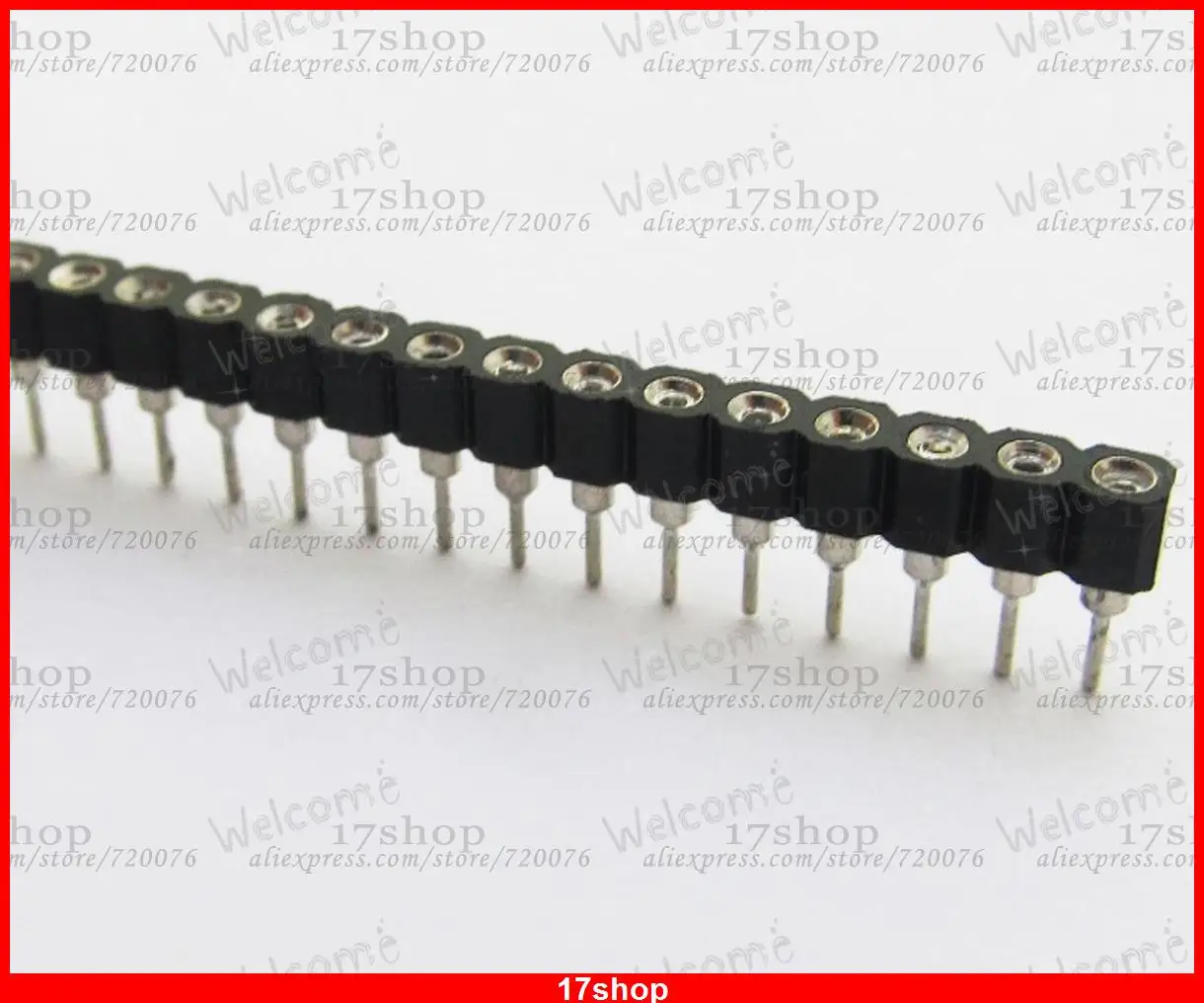 

50 pcs DIP Round 30pin IC Header Socket Adaptor Solder Type