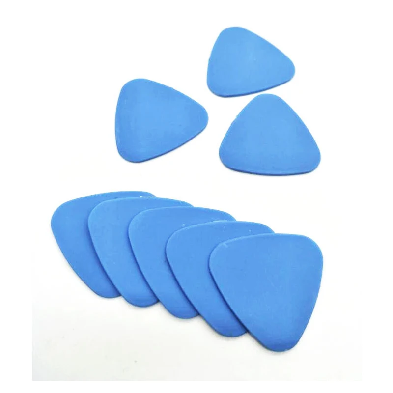 10 piezas de herramientas de apertura de plástico gruesas y delgadas para teléfonos, púas de guitarra de plástico para iPhone, iPad, tabletas y PC, kit de desmontaje 3