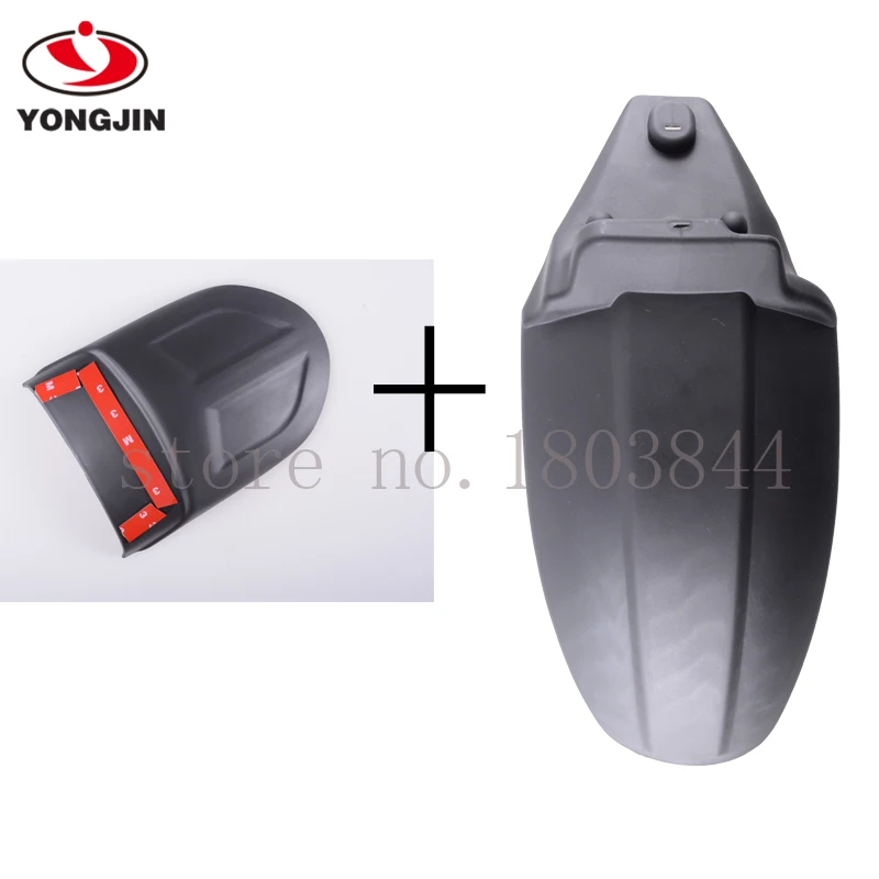 Front Extender Hugger Mudguard & Rear Fender For Honda NC700 NC750 2012-2015 ABS Plastic High Quality Motorbike Part