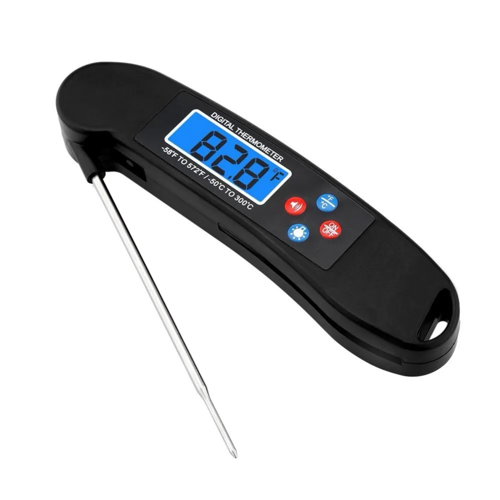 DTH-104A voice barbecue thermometer, new folding cooking thermometer, barbecue thermometer