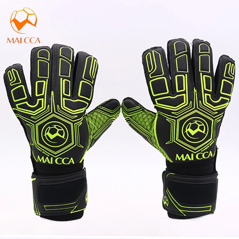 Professional Soccer Goalkeeper Gloves Football Finger Protection Thickened Latex Gloves