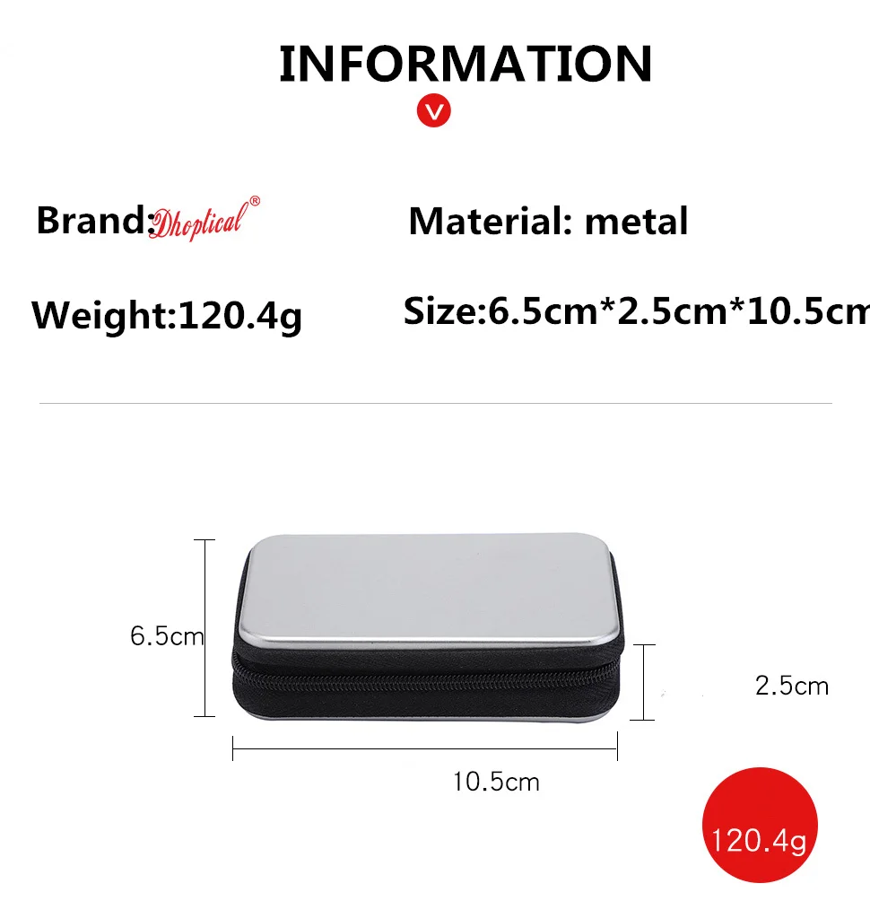 Dhoptical 10-in-1 Brillen-Schraubendreher Digitaluhr- und Handy-Reparatur-Werkzeugset - Multifunktionales Handliches Linsenreparatur-Set – Detail 2