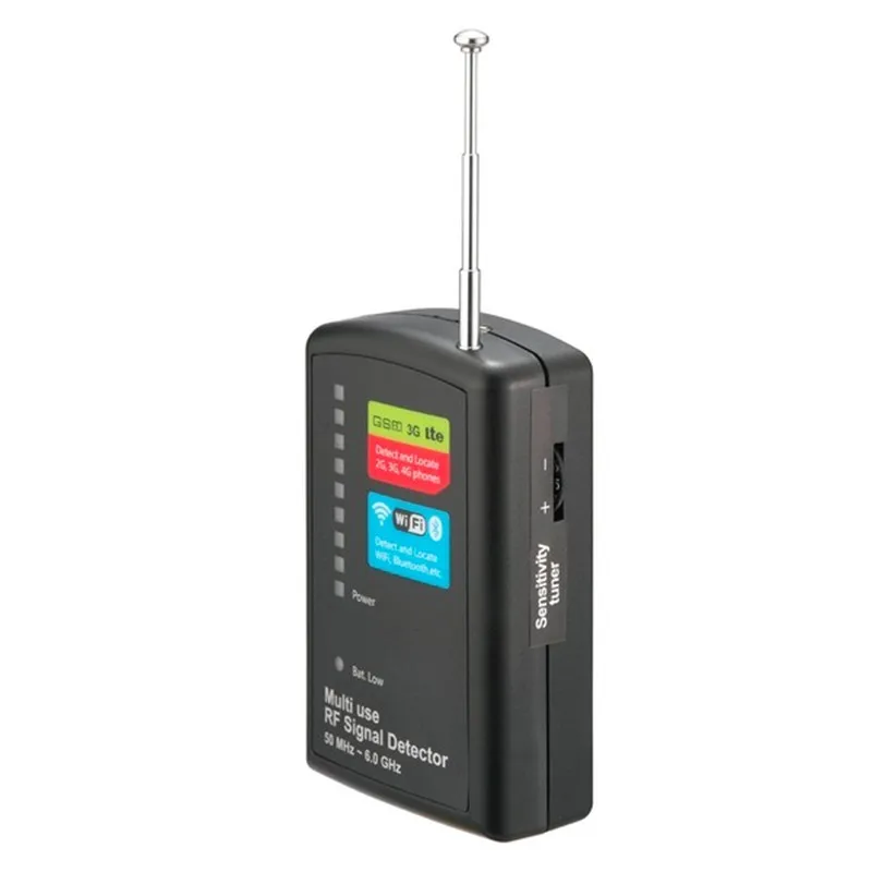 Versatile RF Signal Detector Multi-Use With Digital Signal Amplifier Camera Phone GSM GPS Bug Detector With 3G 2100 Detection