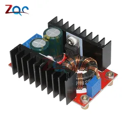 150W DC-DC 10-32V to 12-35V 24V Step Up Boost Converter Module Adjustable Static Power Supply Voltage Regulator Step Up Module