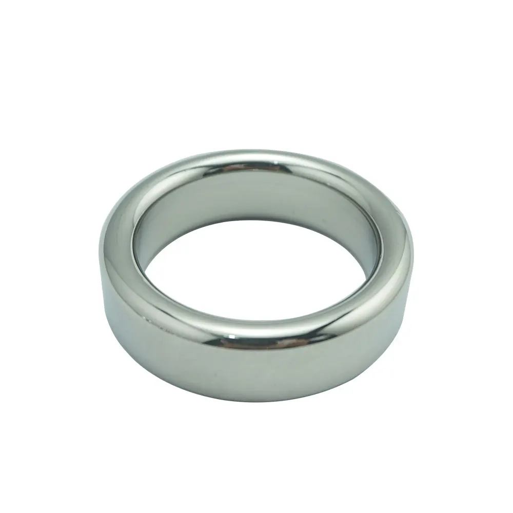 Top quality stainless steel HEAVY DUTY metal cock ring delay penis ring sex toys adult production